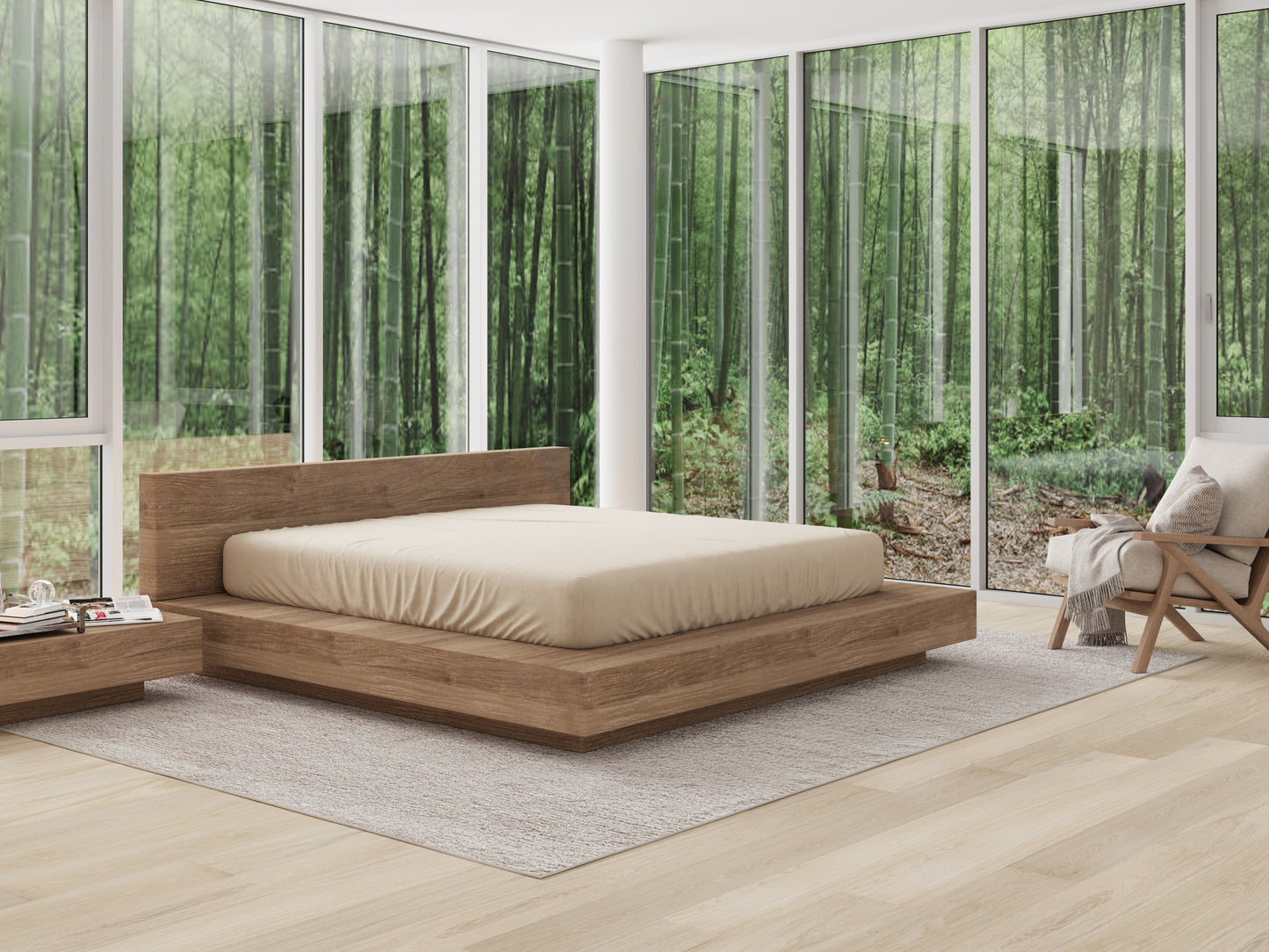 Natural Bamboo Sheet Set