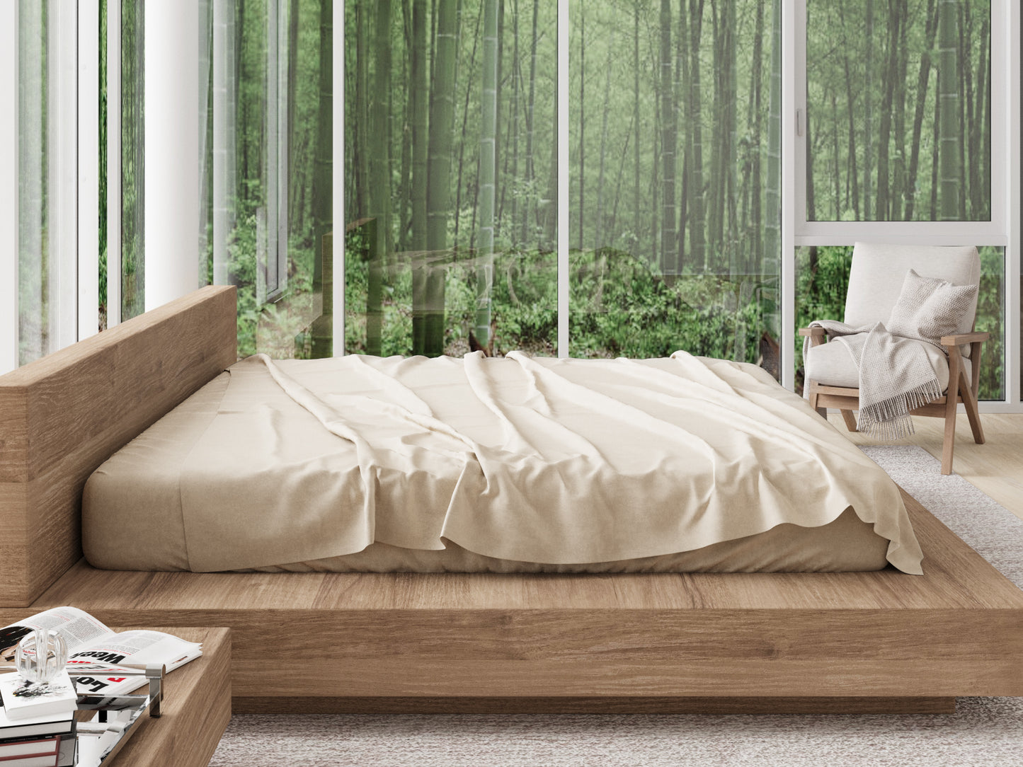 Natural Bamboo Sheet Set